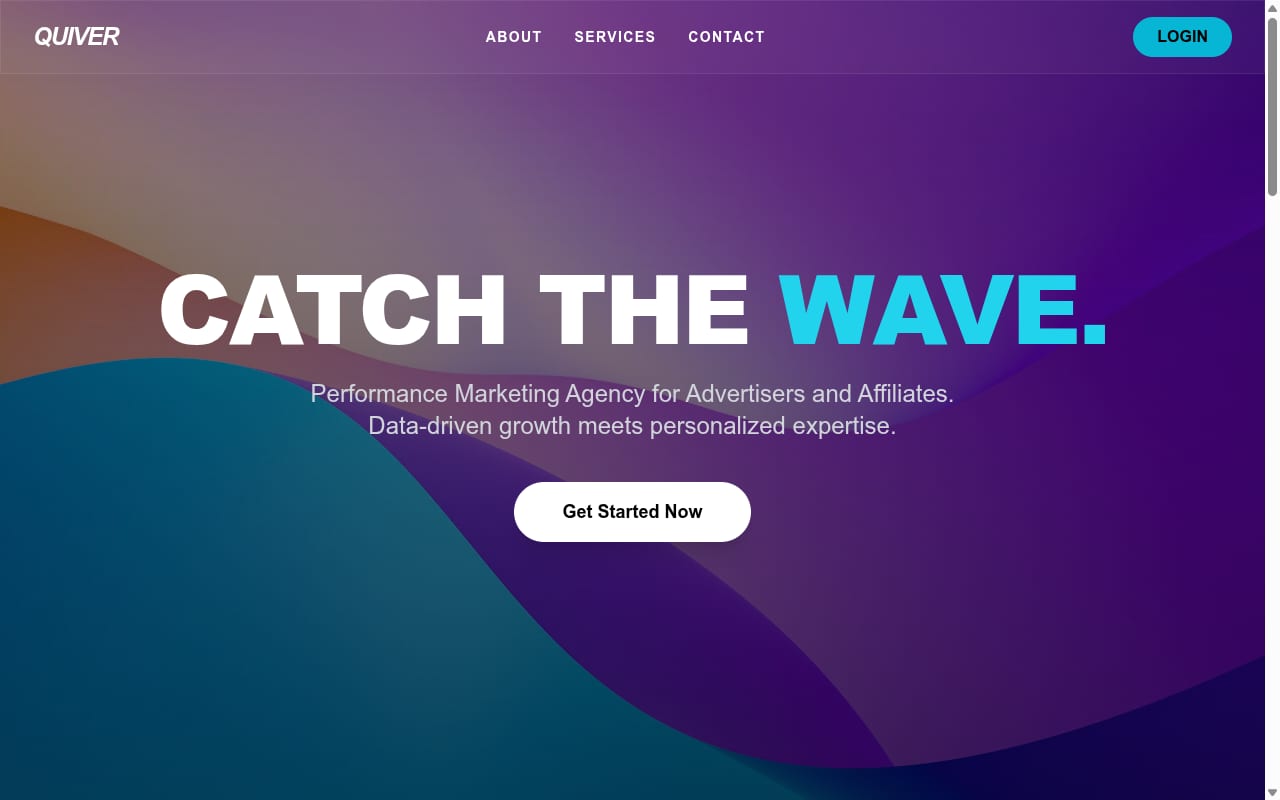 Quiver website screenshot