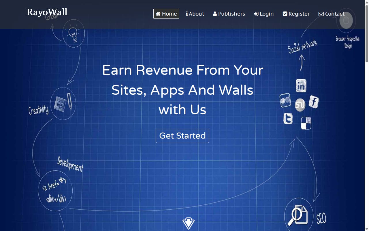 Rayowall website screenshot