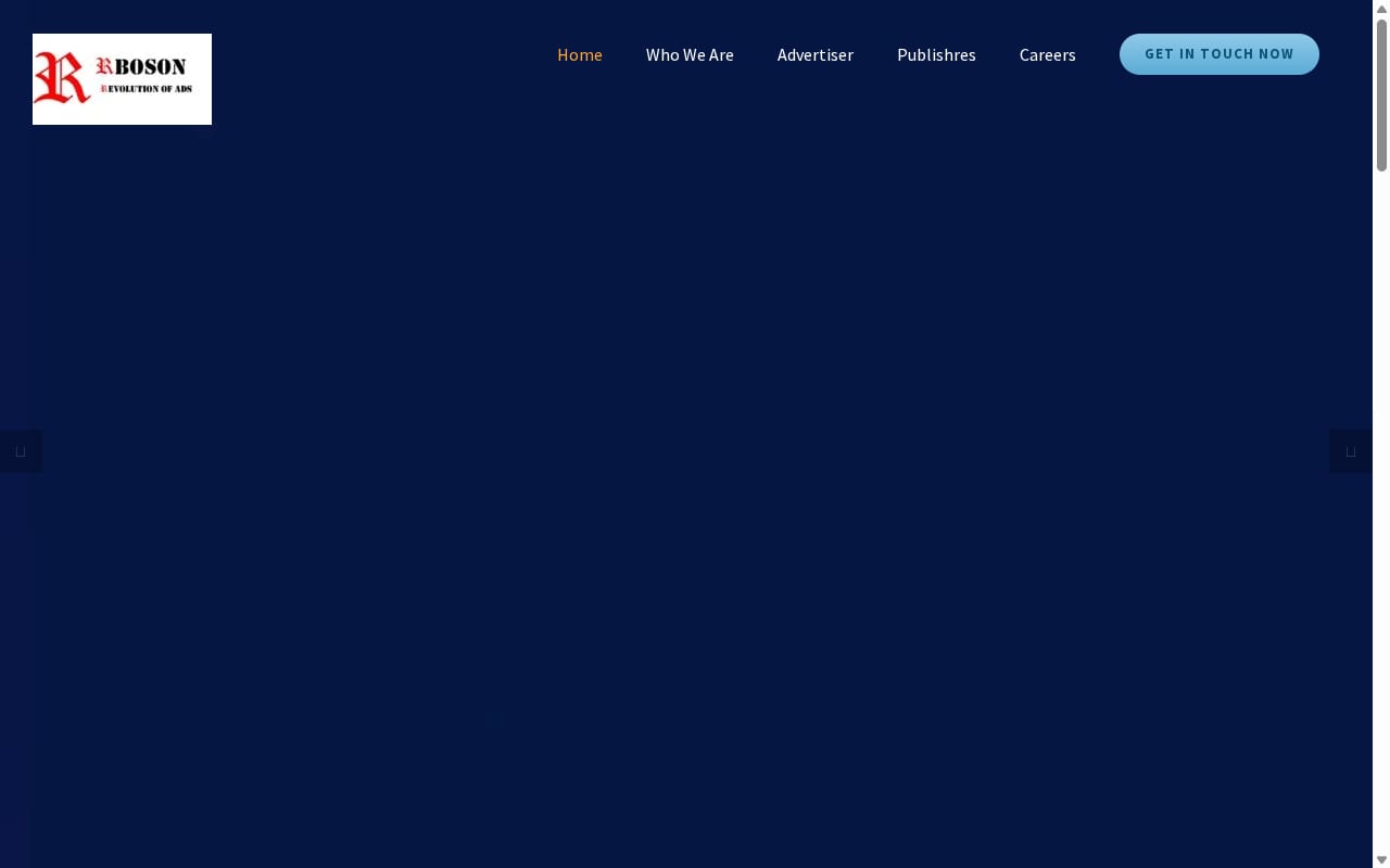 Rboson website screenshot