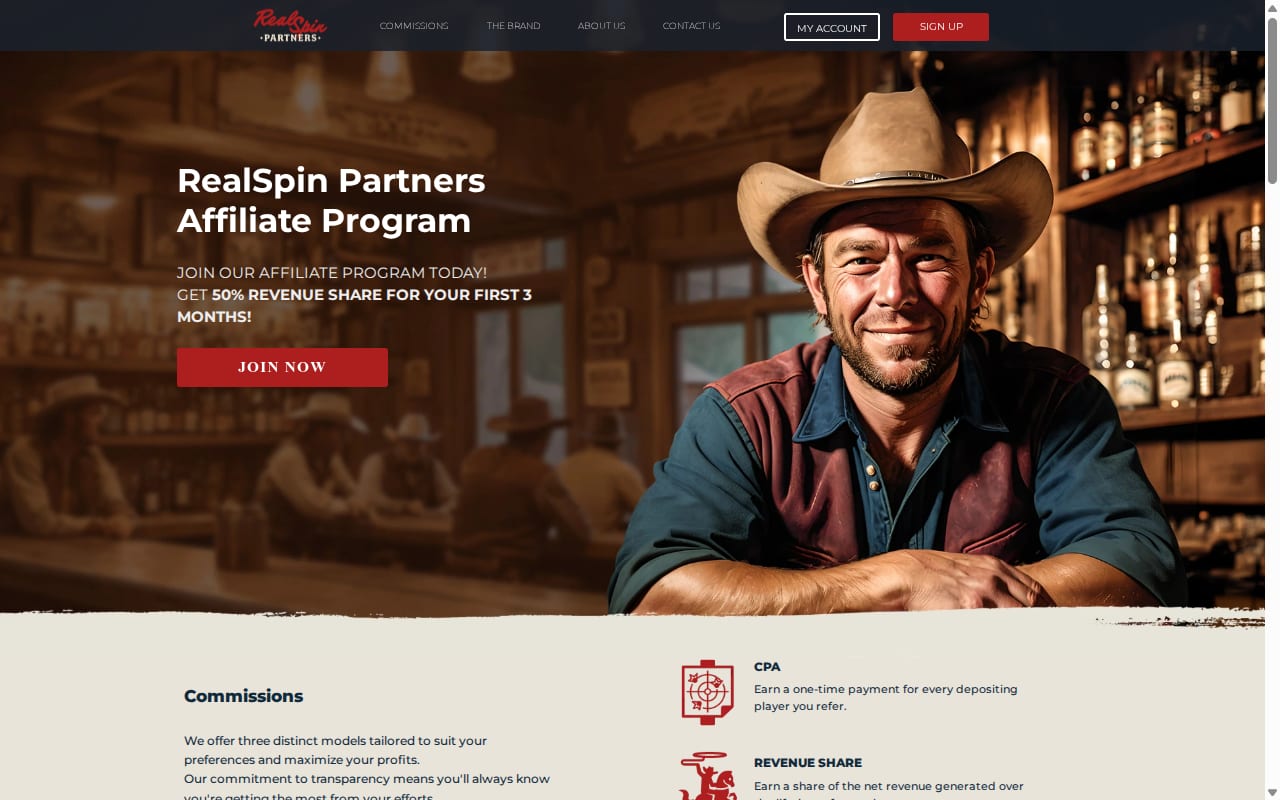 RealSpin Partners website screenshot