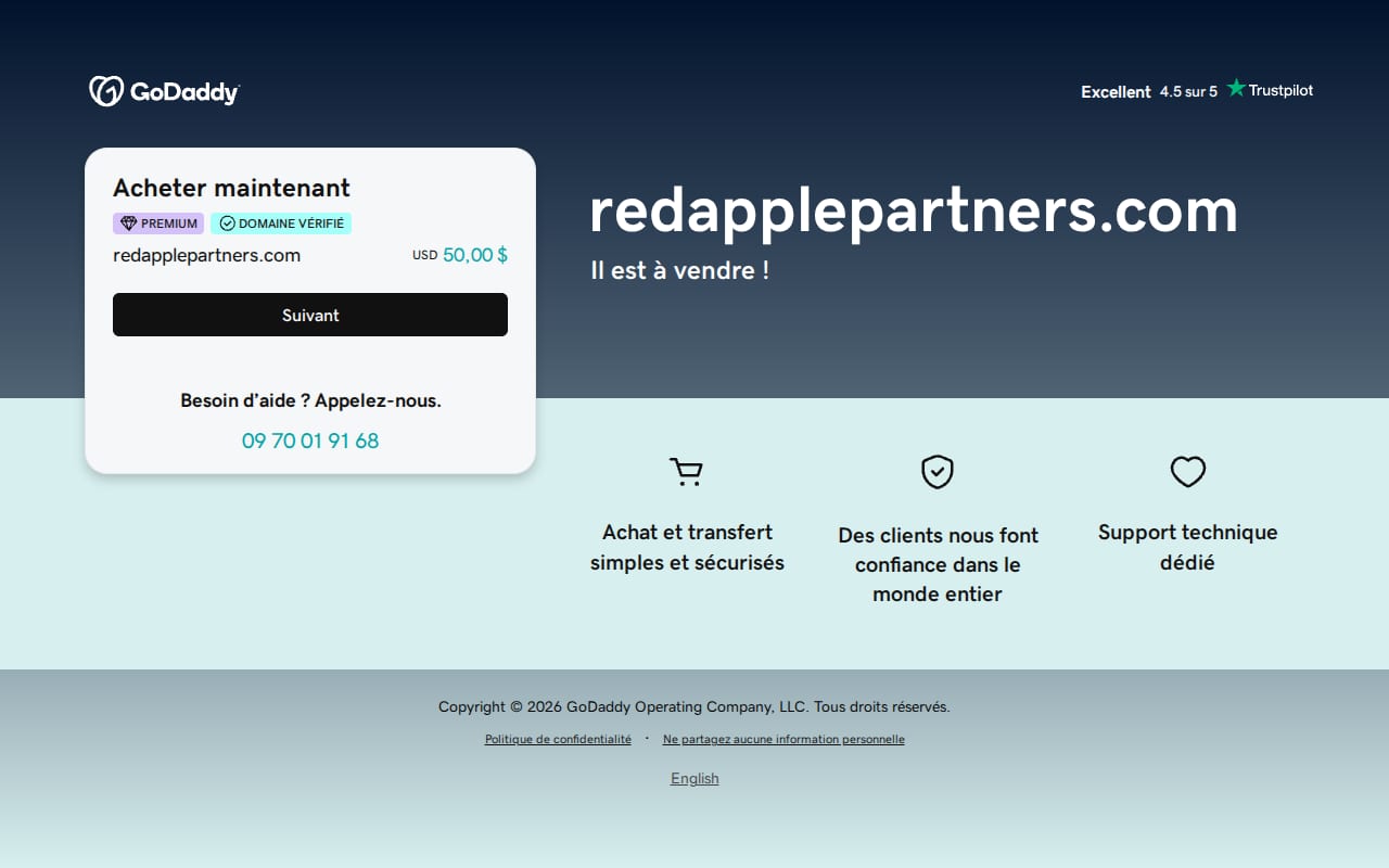 RedApple Partners website screenshot