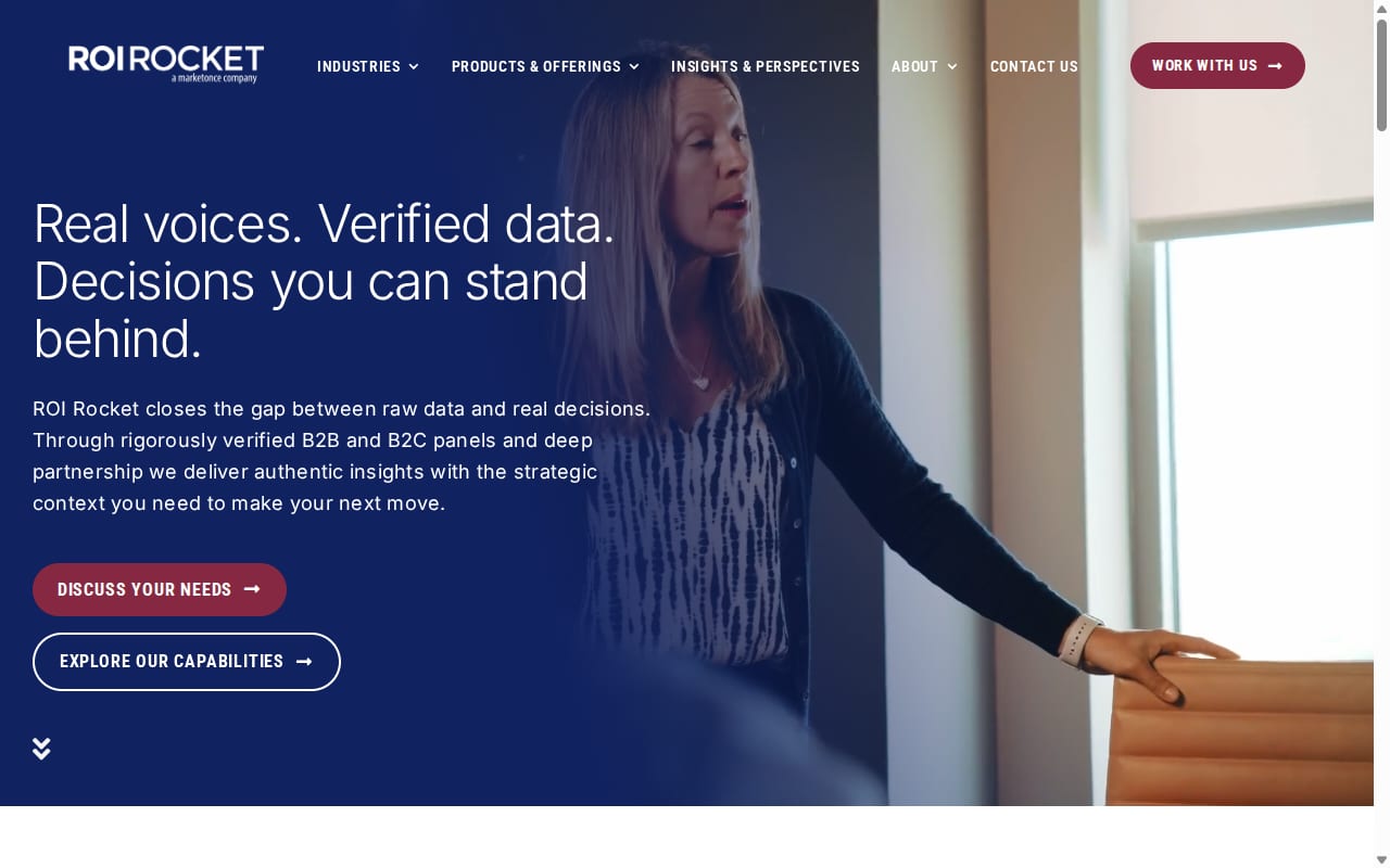 ROI Rocket website screenshot