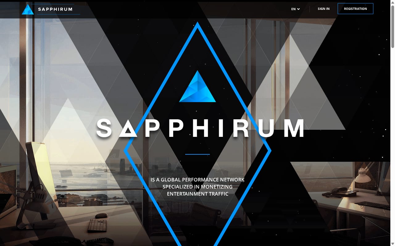 Sapphirum 網站截圖