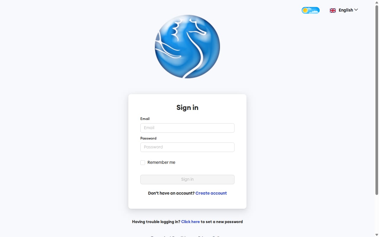 Seahorse Mobile Partner website screenshot