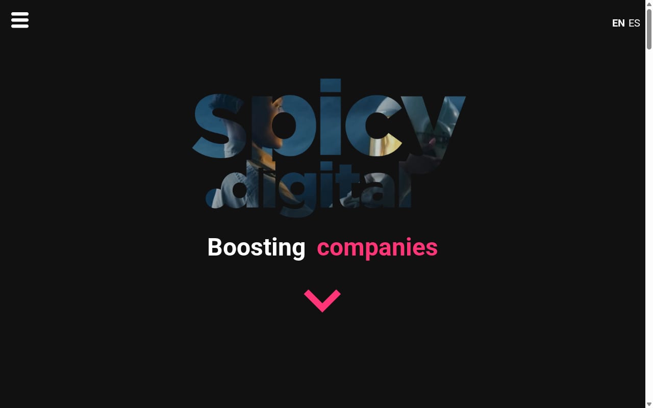 Spicy Digital website screenshot