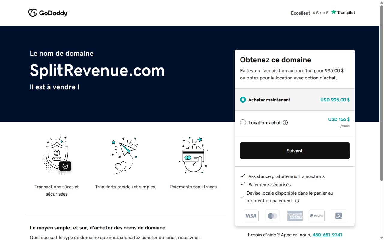 SplitRevenue website screenshot