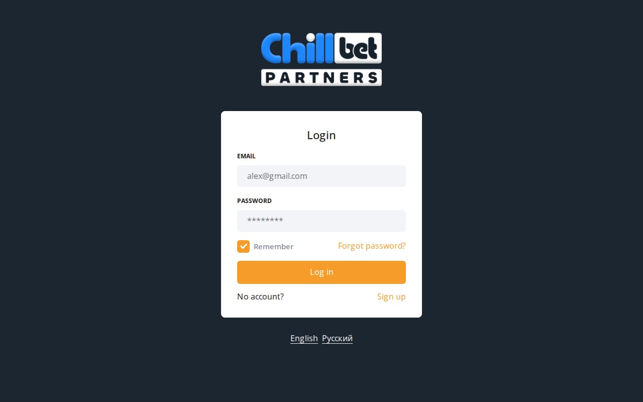Tivit & Chill Partners 網站截圖