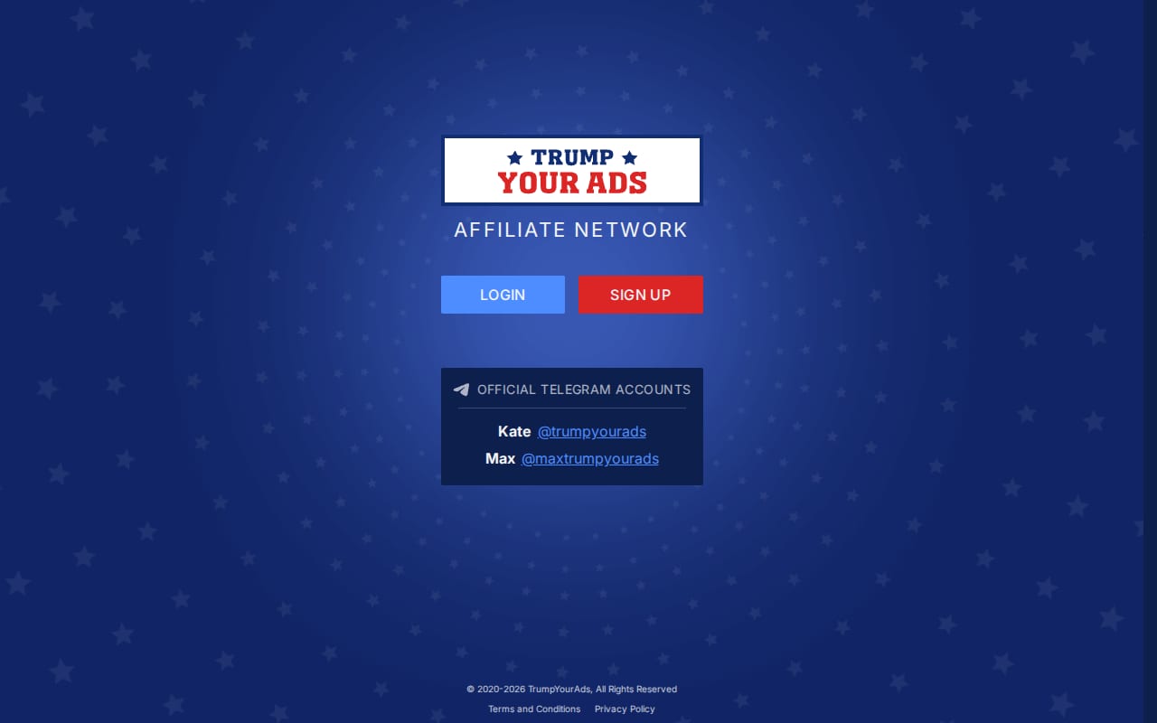 TrumpYourAds website screenshot
