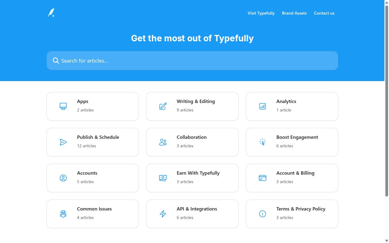 Typefully website screenshot