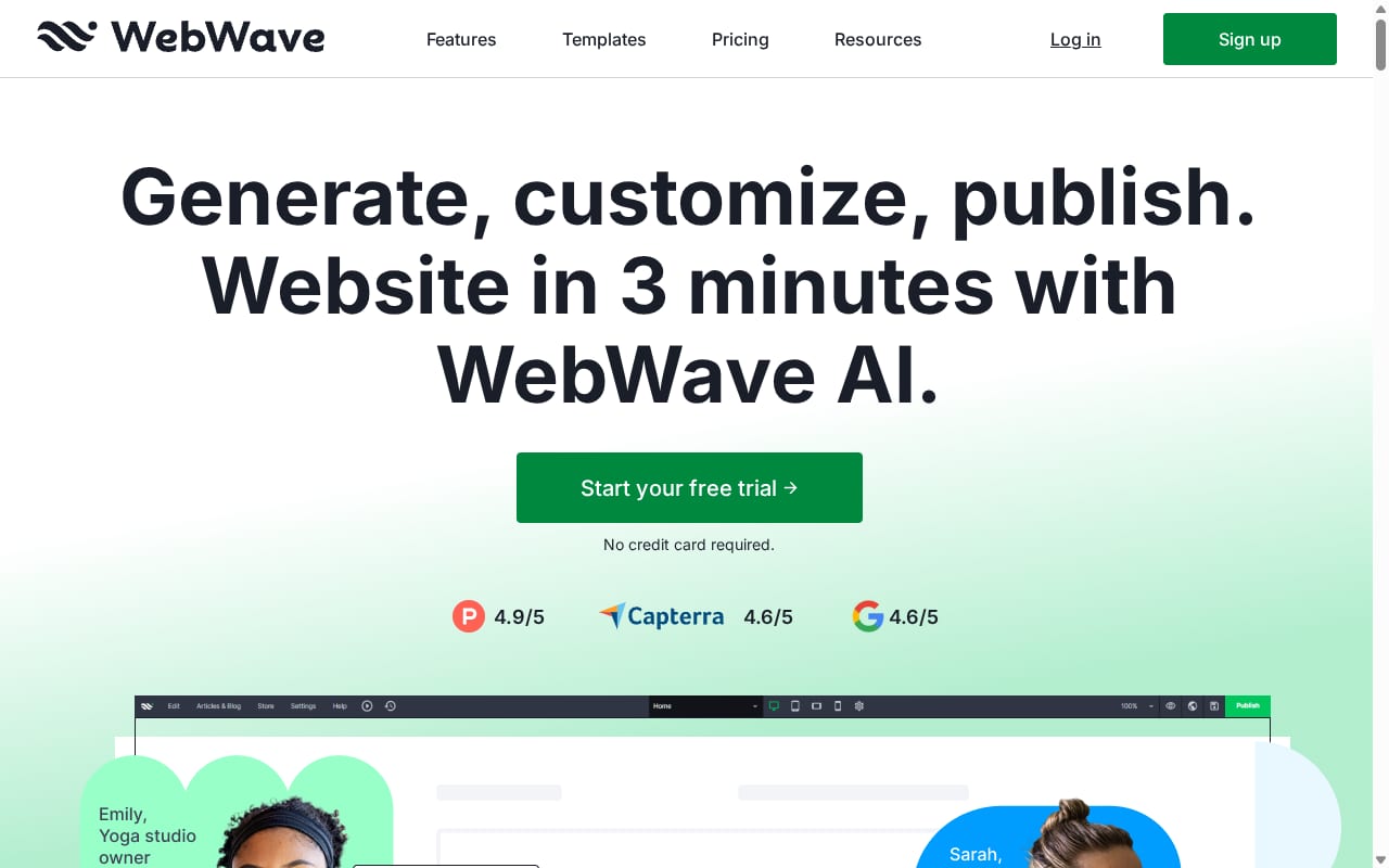 WebWave Affiliate Program website screenshot