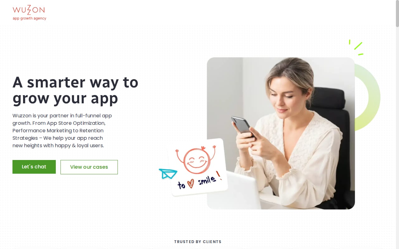Wuzzon website screenshot