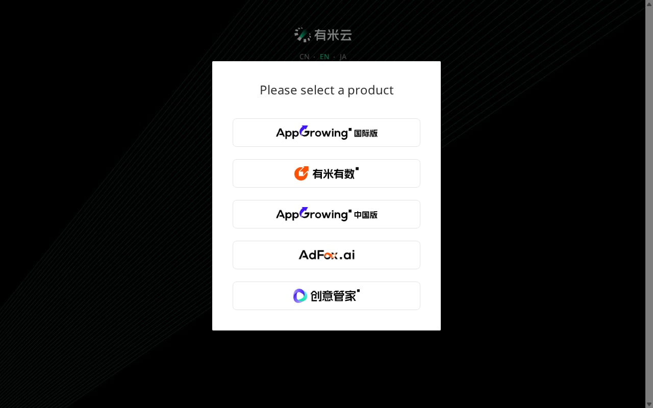Youmi website screenshot