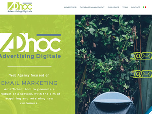 AdHoc Digital 標誌