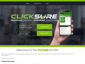 ClickSure.NET 標誌