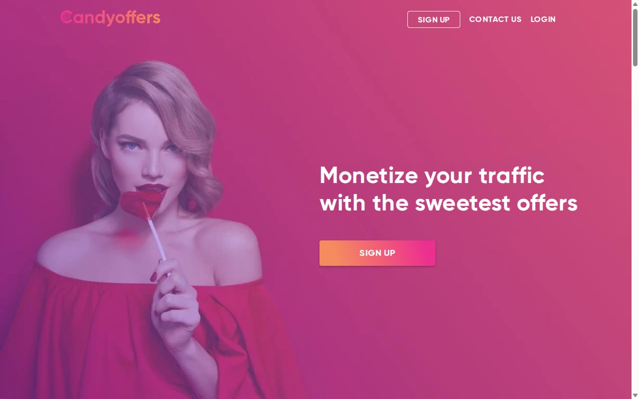 CandyOffers website screenshot