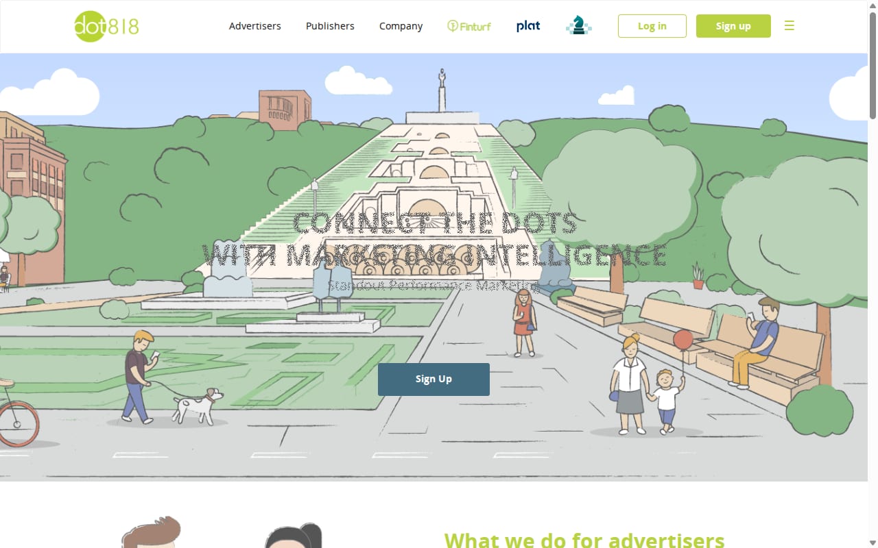 DOT818 website screenshot