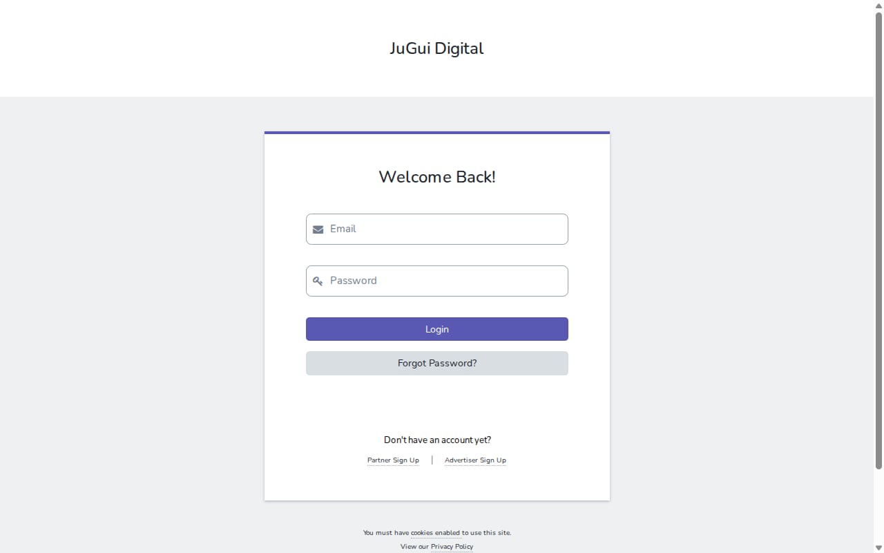 JuGui Digital website screenshot