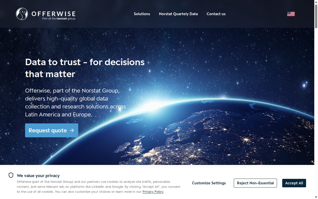 OfferWise website screenshot