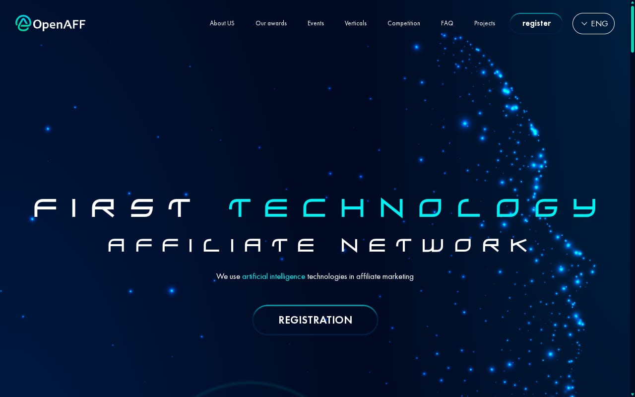 OpenAFF website screenshot