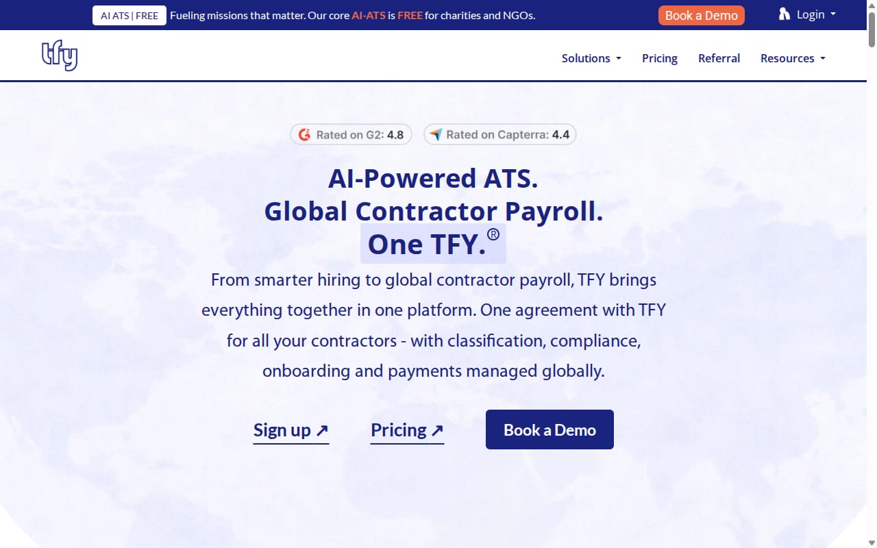 Transformify Affiliate Program website screenshot