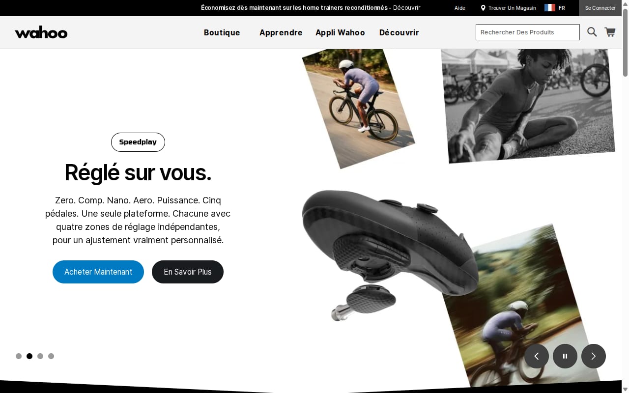 Wahoo Affiliate Program website screenshot