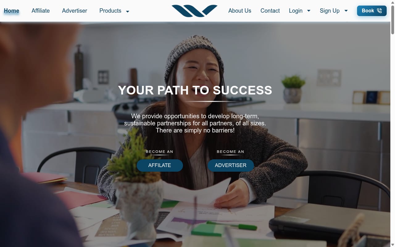 Wedebeek website screenshot