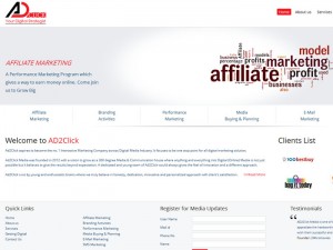 AD2Click Media logo