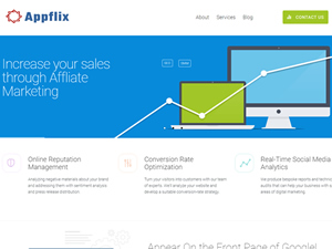 Appflix Media logo