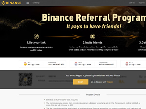 Binance Exchange Affiliate Program logo