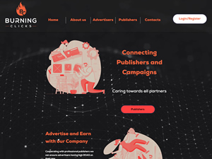 Burning Clicks logo