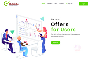 ClicksValue logo
