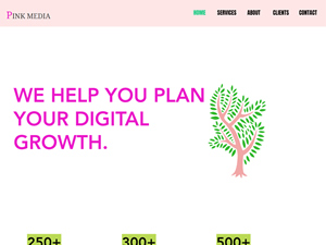 Pink Media logo