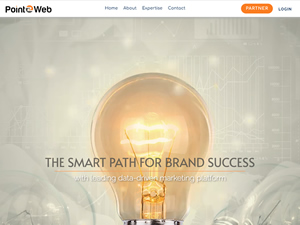 Point2Web logo