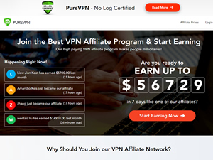 PureVPN Affiliate Program logo
