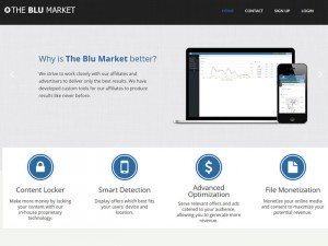 The Blu Market logo