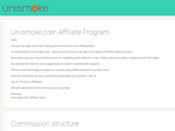 Unismoke Affiliate Program logo
